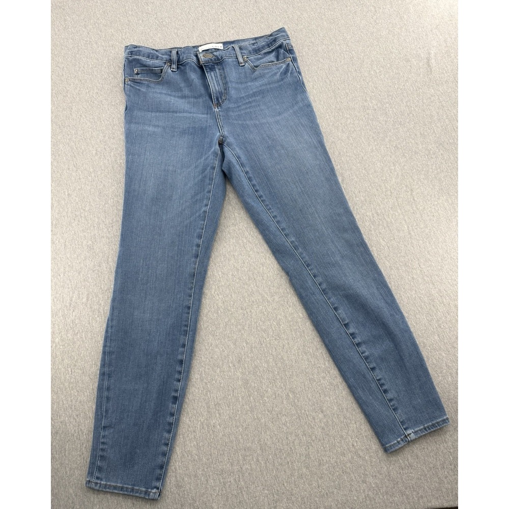 Ann Taylor Loft Blue Mid-Rise Legging Denim Jeans Women's Size 8 X 29 #1036